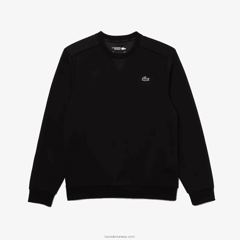 Lacoste sportsgenser med meshpaneler 4J4X0T1063 svart c31 menn