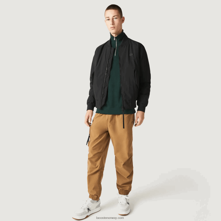 Lacoste isolert polstret bomberjakke 4J4X0T1242 svart 031 menn