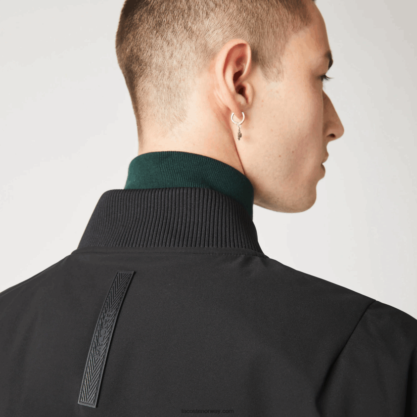 Lacoste isolert polstret bomberjakke 4J4X0T1242 svart 031 menn