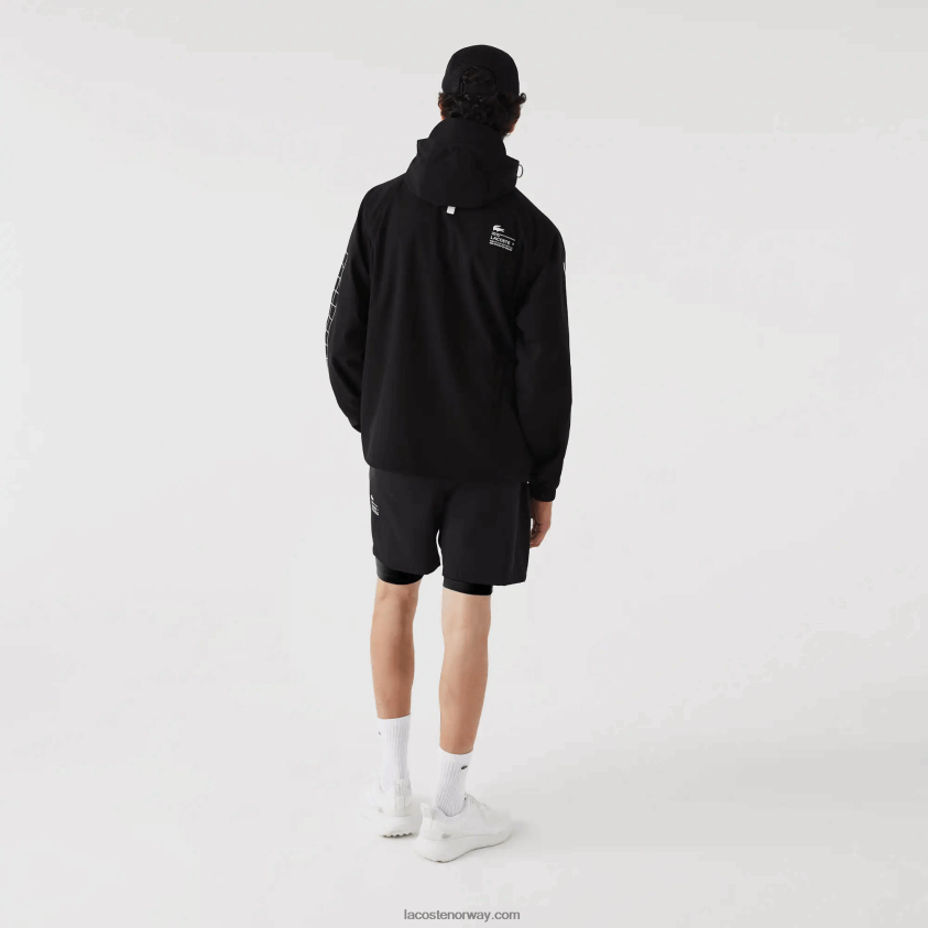 Lacoste merket twilljakke 4J4X0T1292 svart 031 menn