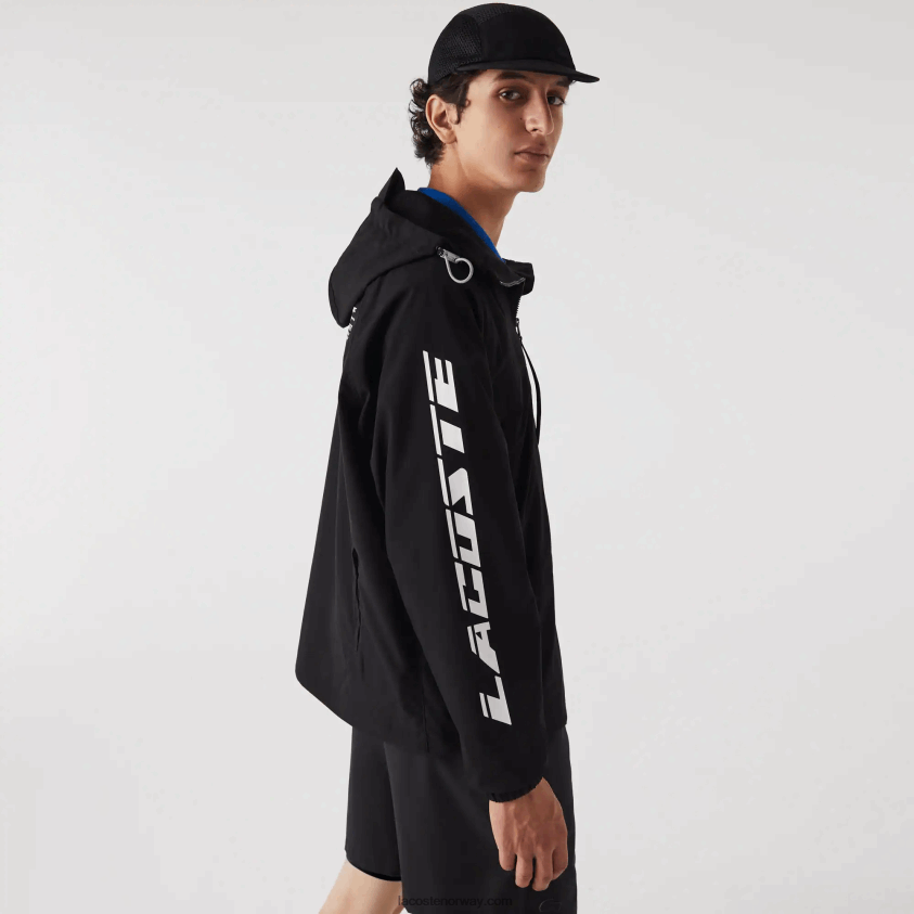 Lacoste merket twilljakke 4J4X0T1292 svart 031 menn