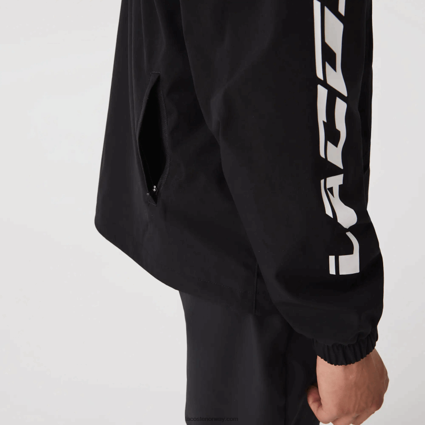 Lacoste merket twilljakke 4J4X0T1292 svart 031 menn
