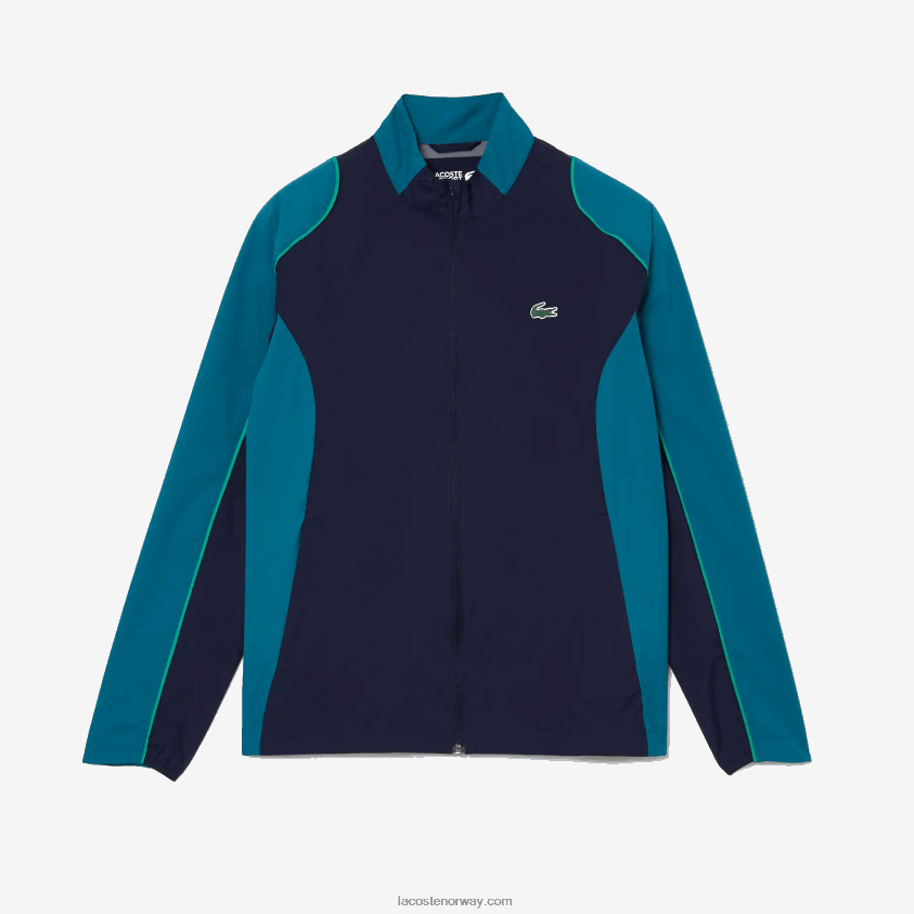 Lacoste sport pakkebar golfjakke 4J4X0T1277 marineblå grønn 6t2 menn
