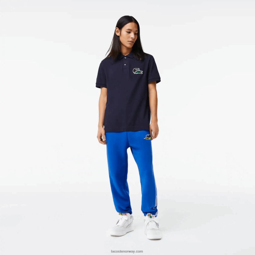 Lacoste merkede bandjoggebukser 4J4X0T1028 blå k1q menn