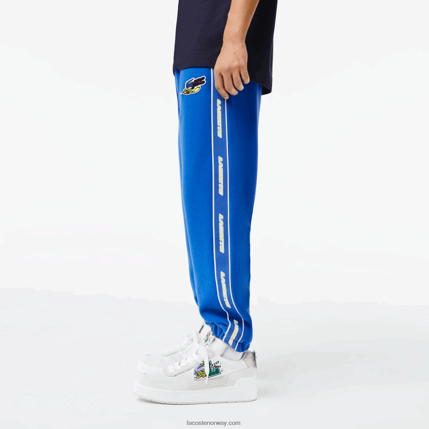 Lacoste merkede bandjoggebukser 4J4X0T1028 blå k1q menn