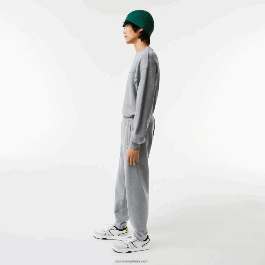 Lacoste print joggebukser 4J4X0T1012 grå kine yrd menn