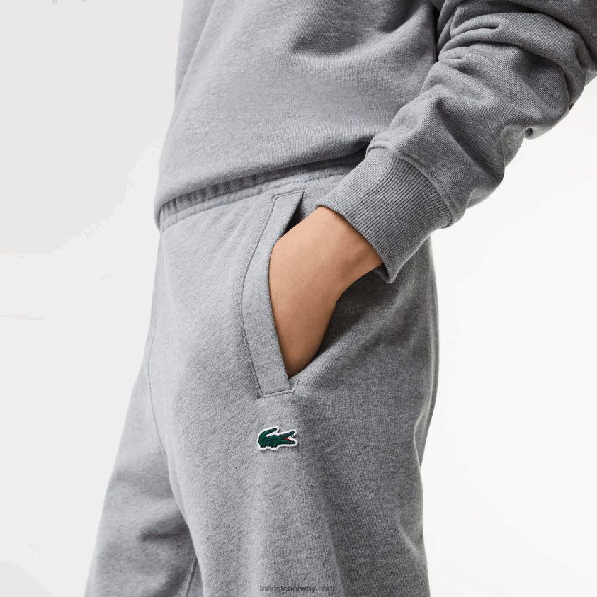 Lacoste print joggebukser 4J4X0T1012 grå kine yrd menn
