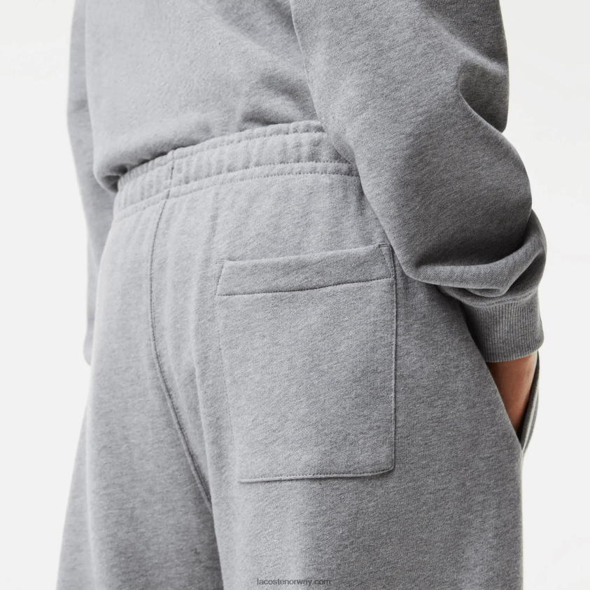 Lacoste print joggebukser 4J4X0T1012 grå kine yrd menn