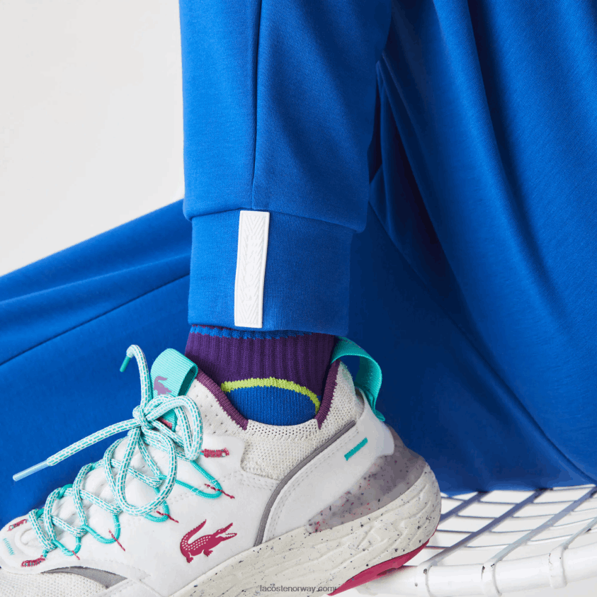 Lacoste slim fit merkede joggebukser 4J4X0T975 blå k1q menn