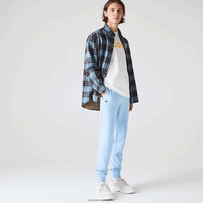 Lacoste sport fleece tennis joggebukser 4J4X0T1157 blå hbp menn