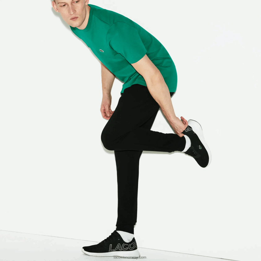 Lacoste sport fleece tennis joggebukser 4J4X0T958 svart 031 menn