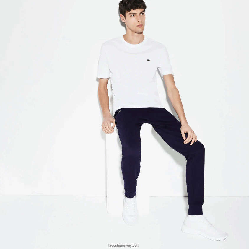 Lacoste sport fleece tennis joggebukser 4J4X0T961 marineblå 166 menn