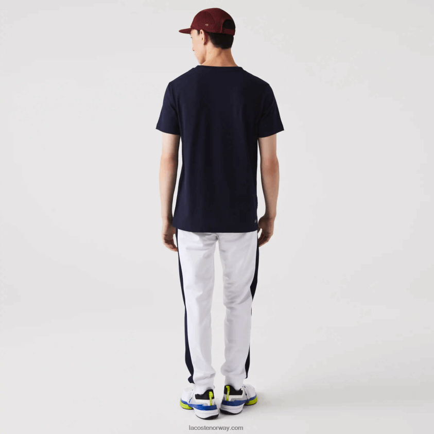 Lacoste sport løpebestandige tennis joggebukser 4J4X0T994 hvit marineblå grønn 9gg menn