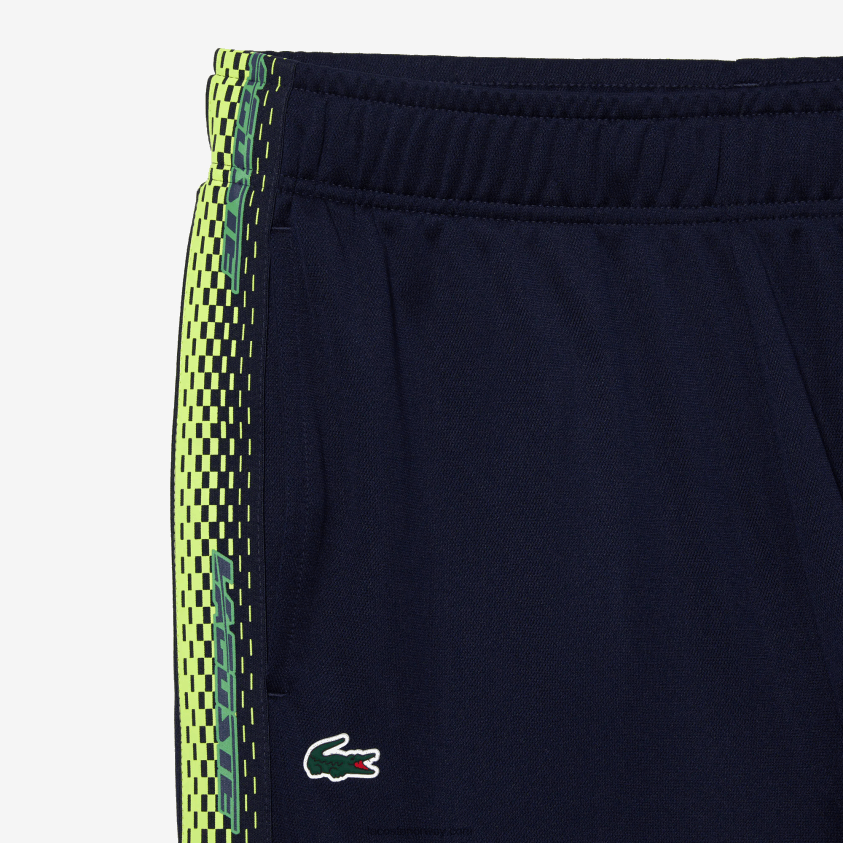 Lacoste tennis, slitesterk treningsbukse 4J4X0T305 marineblå 166 menn