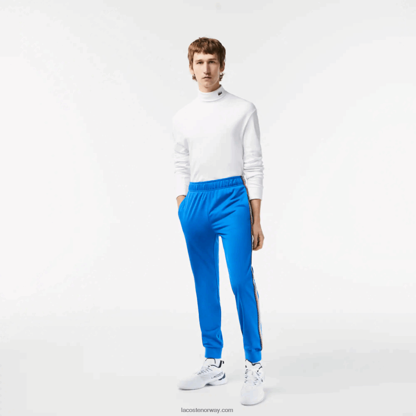 Lacoste tennis, slitesterk treningsbukse 4J4X0T306 blå kxb menn