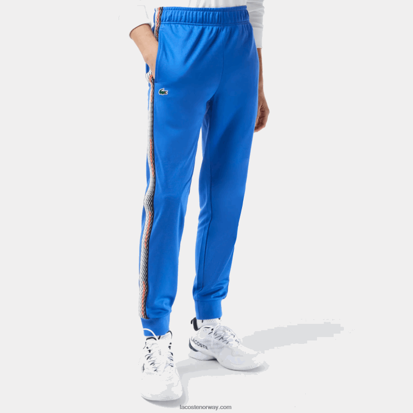 Lacoste tennis, slitesterk treningsbukse 4J4X0T306 blå kxb menn