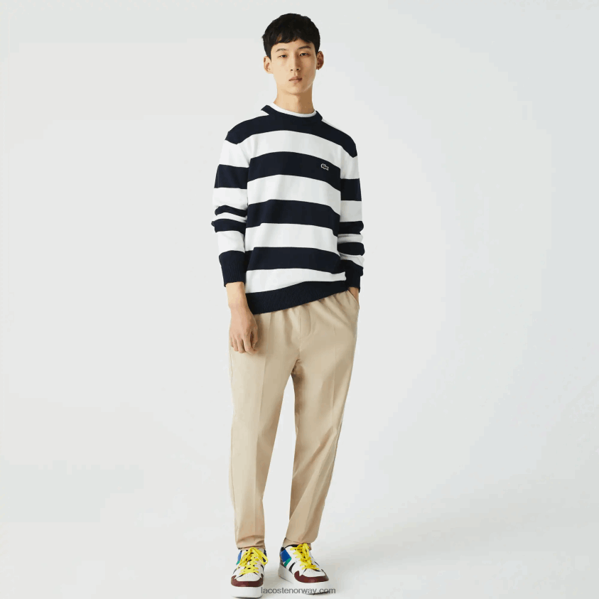 Lacoste vannavstøtende treningsbukser 4J4X0T1118 beige c5u menn