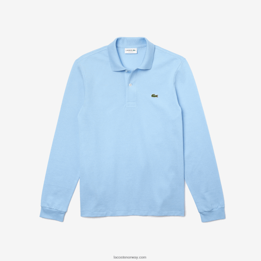 Lacoste original l.12.12 langermet polo 4J4X0T643 blå hbp menn
