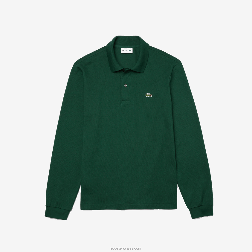 Lacoste original l.12.12 langermet polo 4J4X0T746 grønn 132 menn