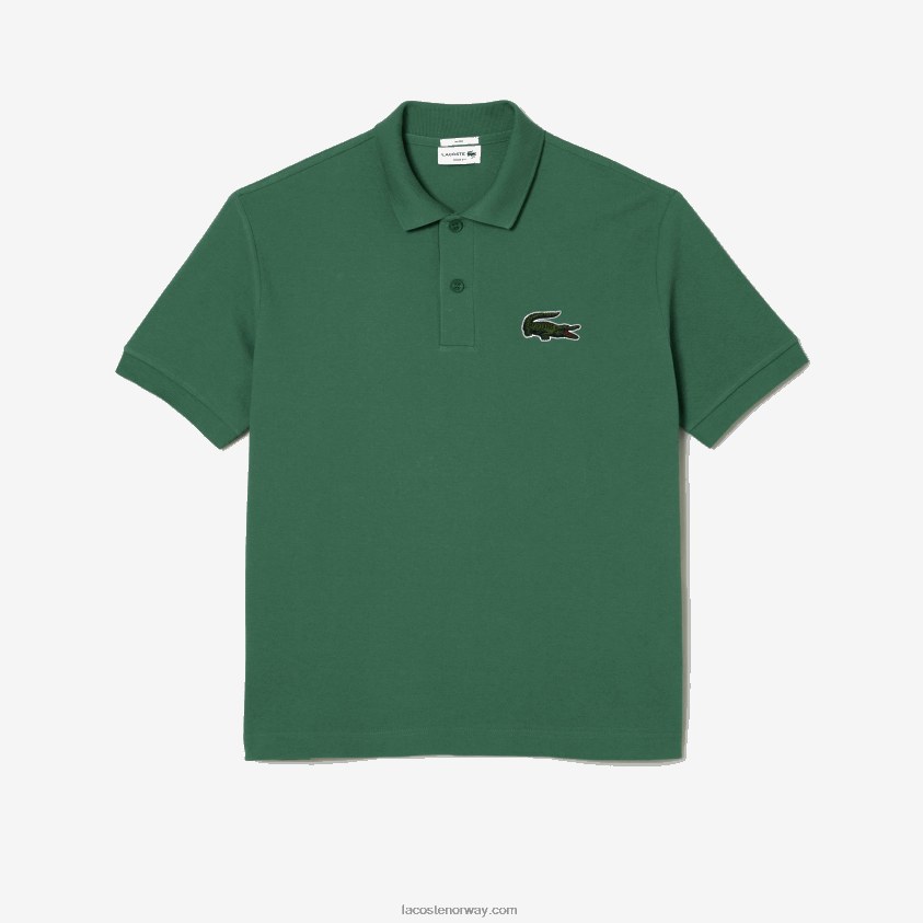 Lacoste original l.12.12 loose fit polo 4J4X0T229 kakigrønn kx5 menn