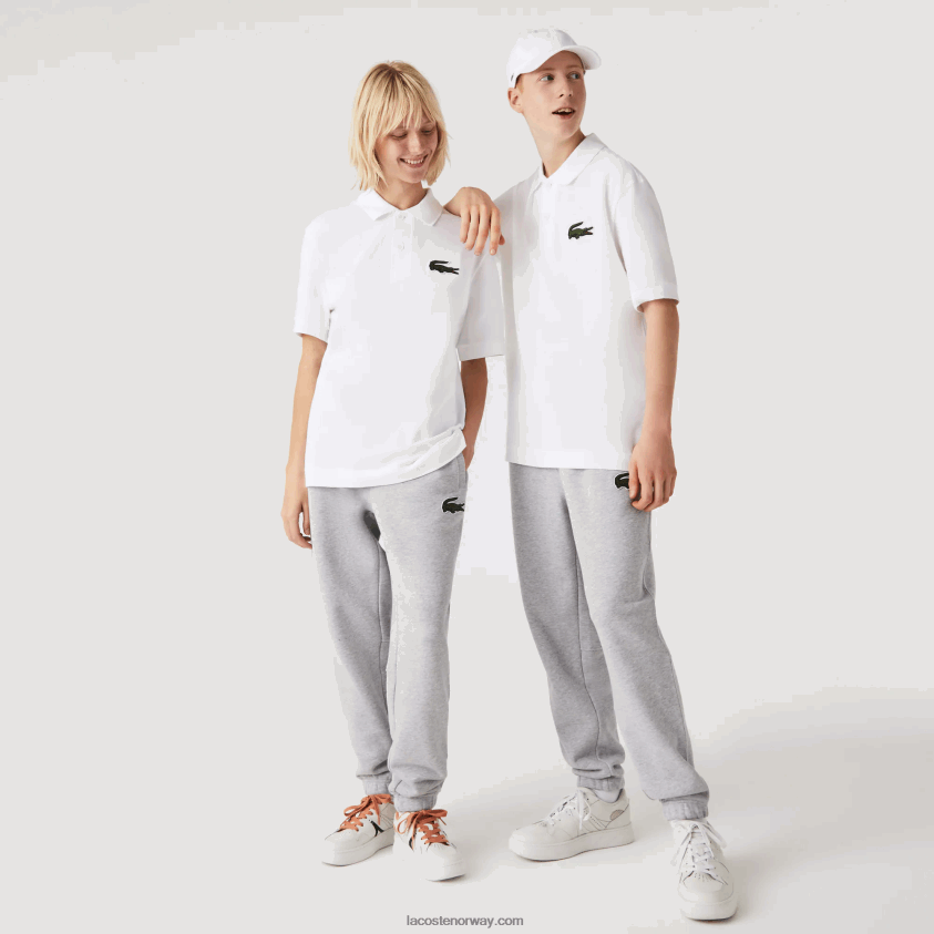 Lacoste original l.12.12 loose fit polo 4J4X0T231 hvit 001 menn