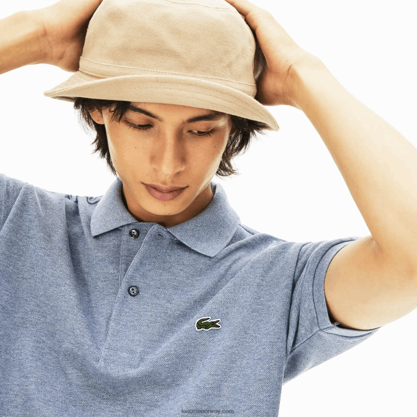 Lacoste original l.12.12 lyngpolo 4J4X0T128 blå kine 1gf menn