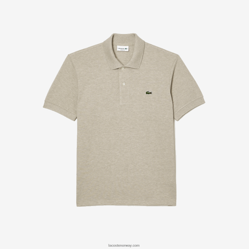Lacoste original l.12.12 lyngpolo 4J4X0T167 beige kd4 menn