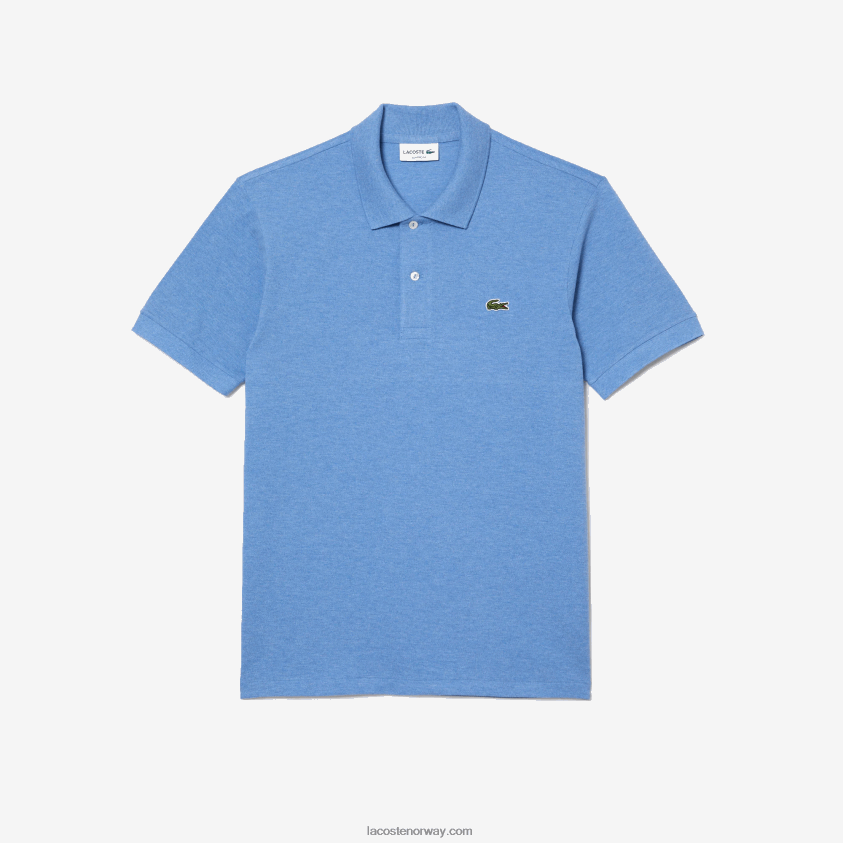 Lacoste original l.12.12 lyngpolo 4J4X0T185 blå kine kc9 menn