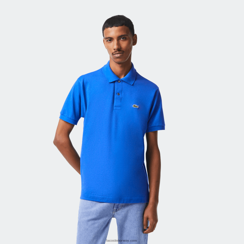 Lacoste original l.12.12 polo 4J4X0T191 blå kxb menn
