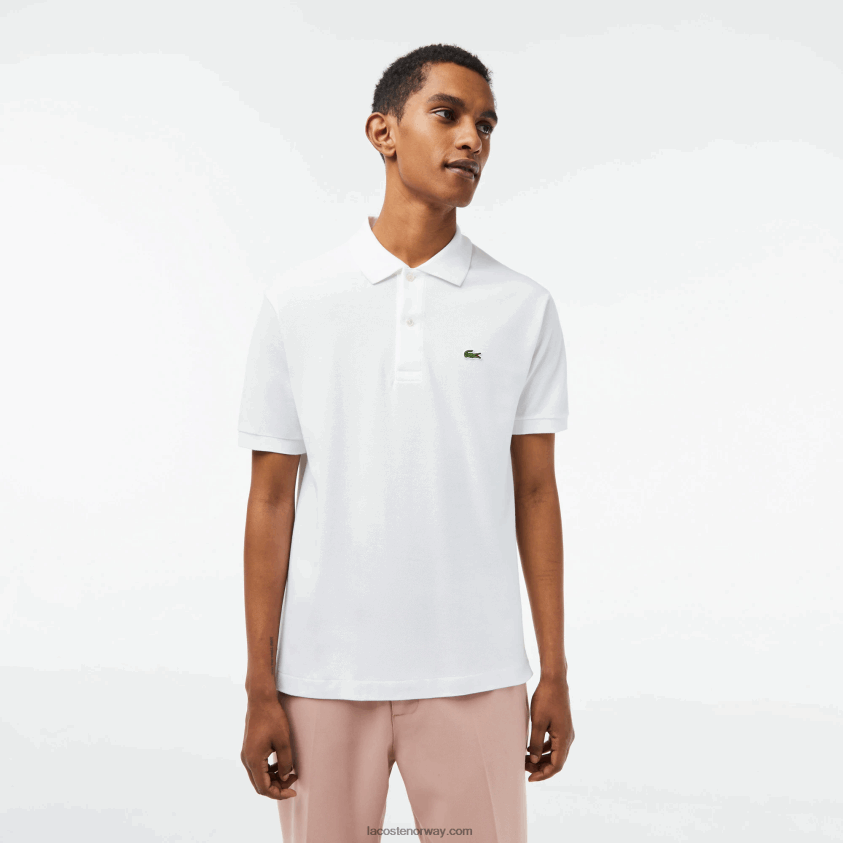 Lacoste original l.12.12 polo 4J4X0T606 hvit 001 menn