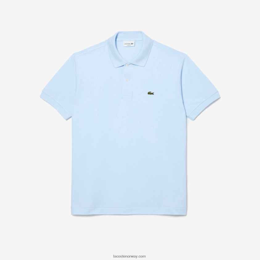 Lacoste original l.12.12 polo 4J4X0T61 lyseblå t01 menn