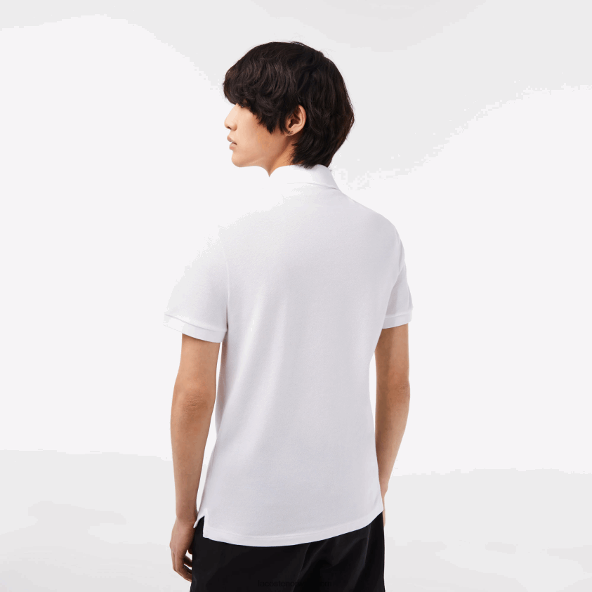 Lacoste original l.12.12 slim fit polo 4J4X0T158 hvit 001 menn