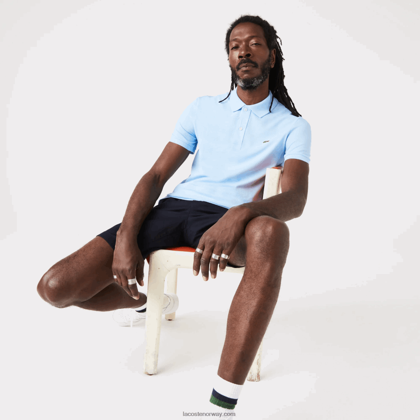 Lacoste original l.12.12 slim fit polo 4J4X0T751 blå hbp menn