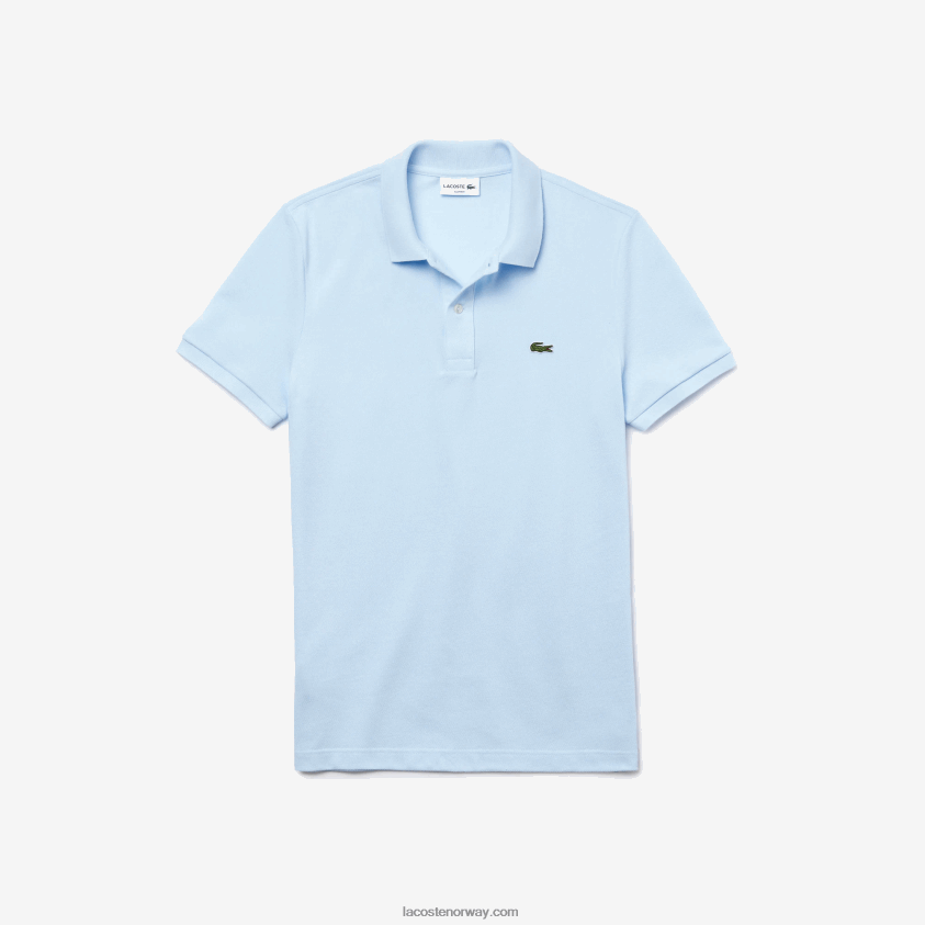 Lacoste original l.12.12 slim fit polo 4J4X0T806 lyseblå t01 menn
