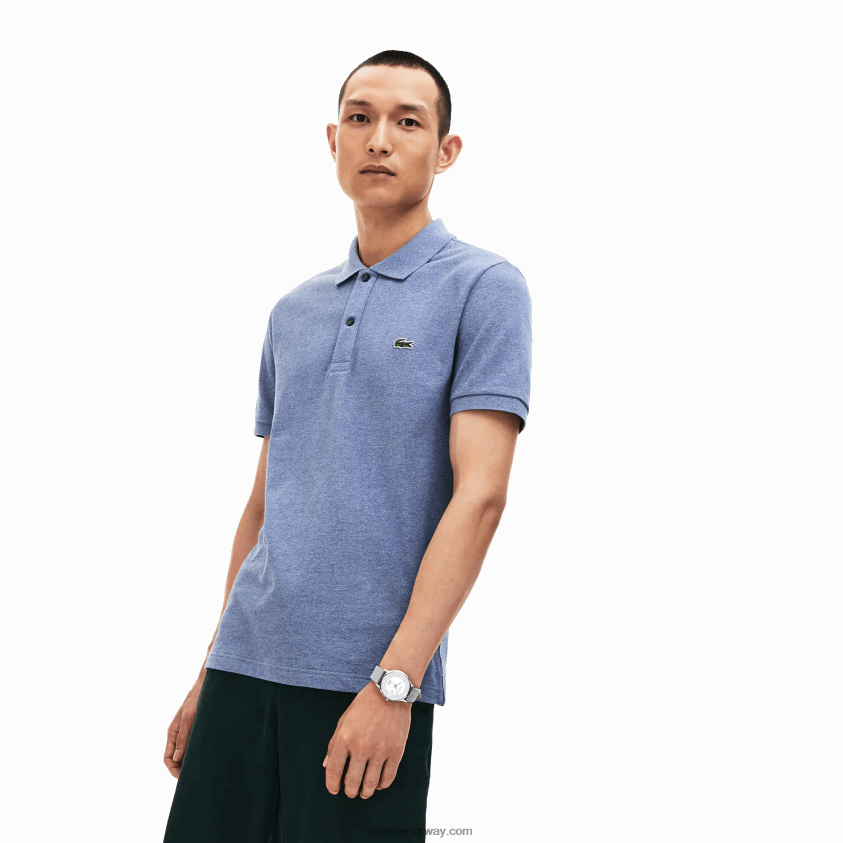 Lacoste original l.12.12 slim fit polo 4J4X0T883 blå kine 1gf menn