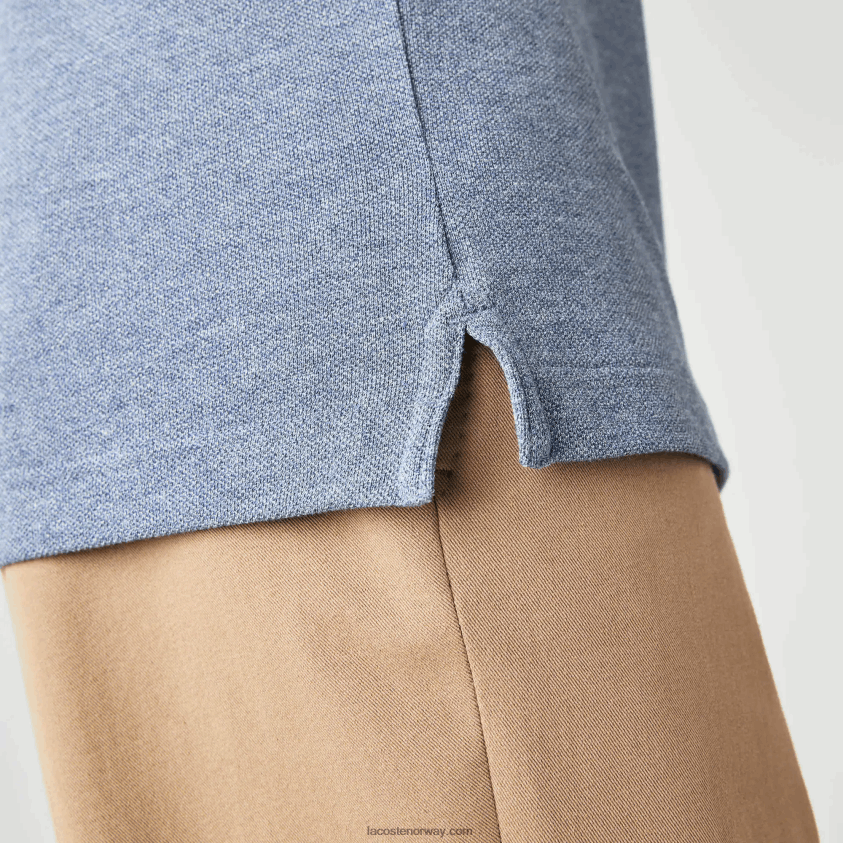 Lacoste original l.12.12 slim fit polo 4J4X0T883 blå kine 1gf menn