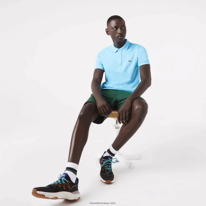 Lacoste original l.12.12 slim fit polo 4J4X0T934 blå zau menn