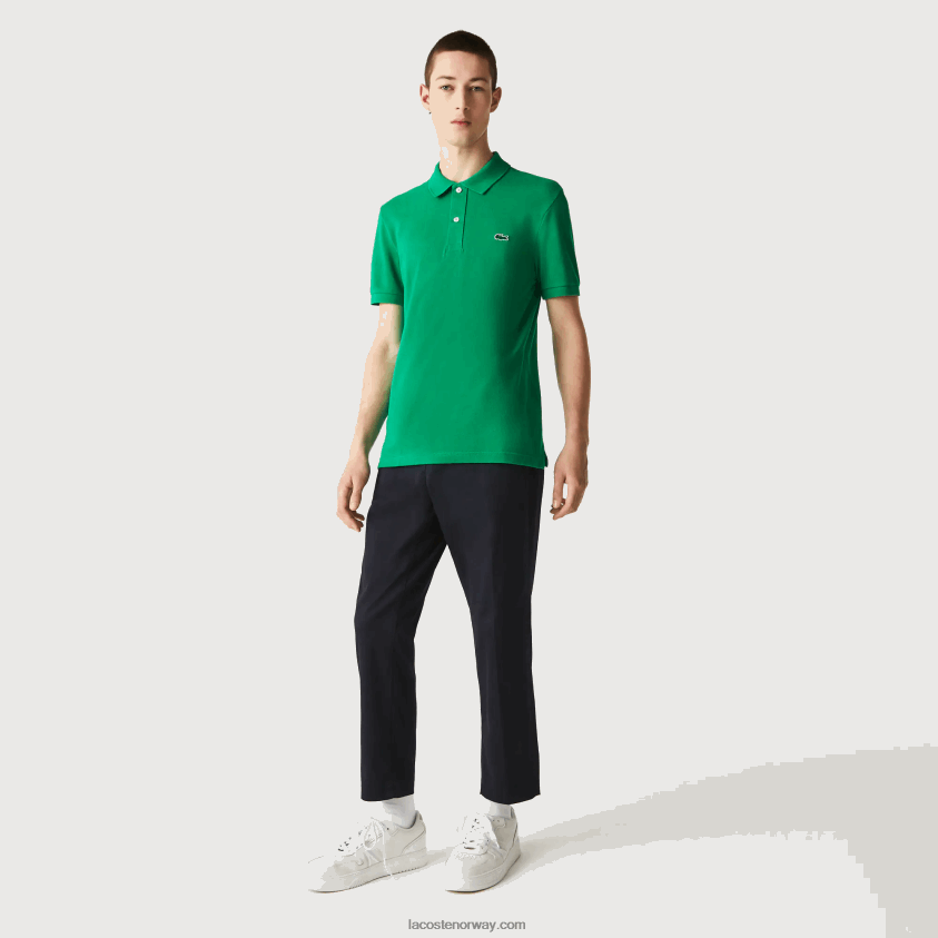 Lacoste original l.12.12 slim fit polo 4J4X0T940 grønn ldm menn