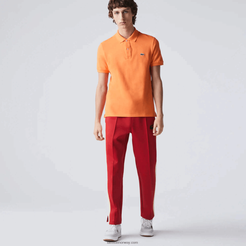 Lacoste original l.12.12 slim fit polo 4J4X0T943 oransje npb menn