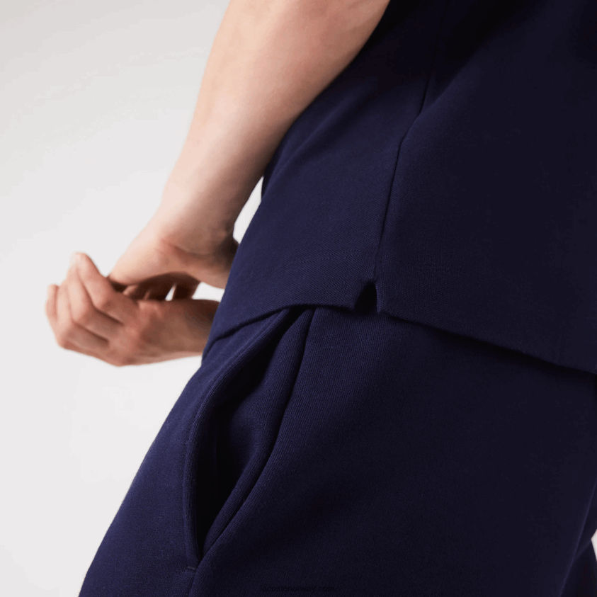 Lacoste smart paris stretch bomull pique polo 4J4X0T611 marineblå 166 menn
