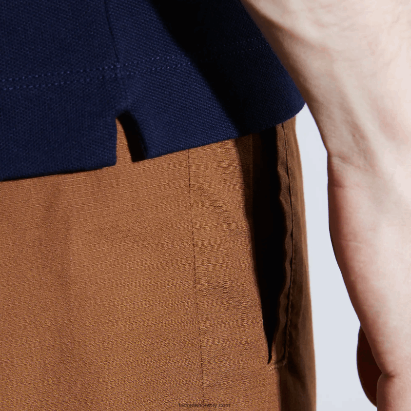 Lacoste smart paris stretch bomull pique polo 4J4X0T611 marineblå 166 menn