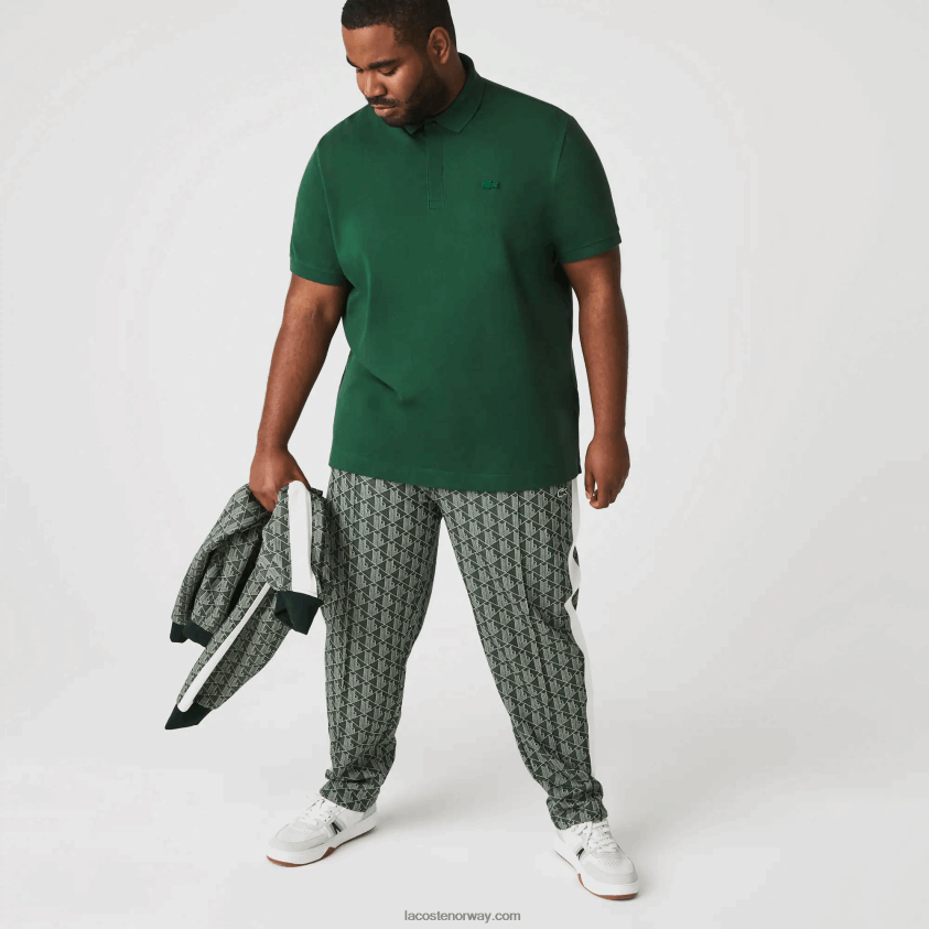 Lacoste smart paris stretch bomull pique polo 4J4X0T658 grønn 132 menn