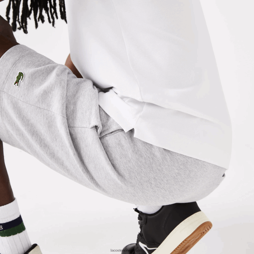 Lacoste smart paris stretch bomull pique polo 4J4X0T80 hvit 001 menn