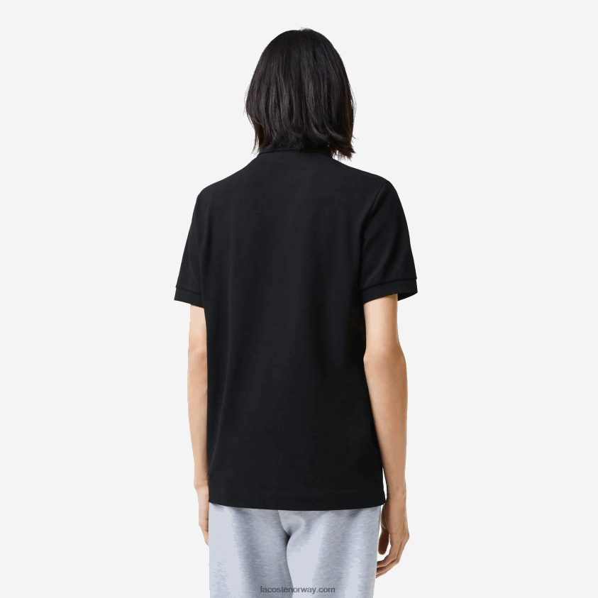 Lacoste smart paris stretch bomull pique polo 4J4X0T81 svart 031 menn