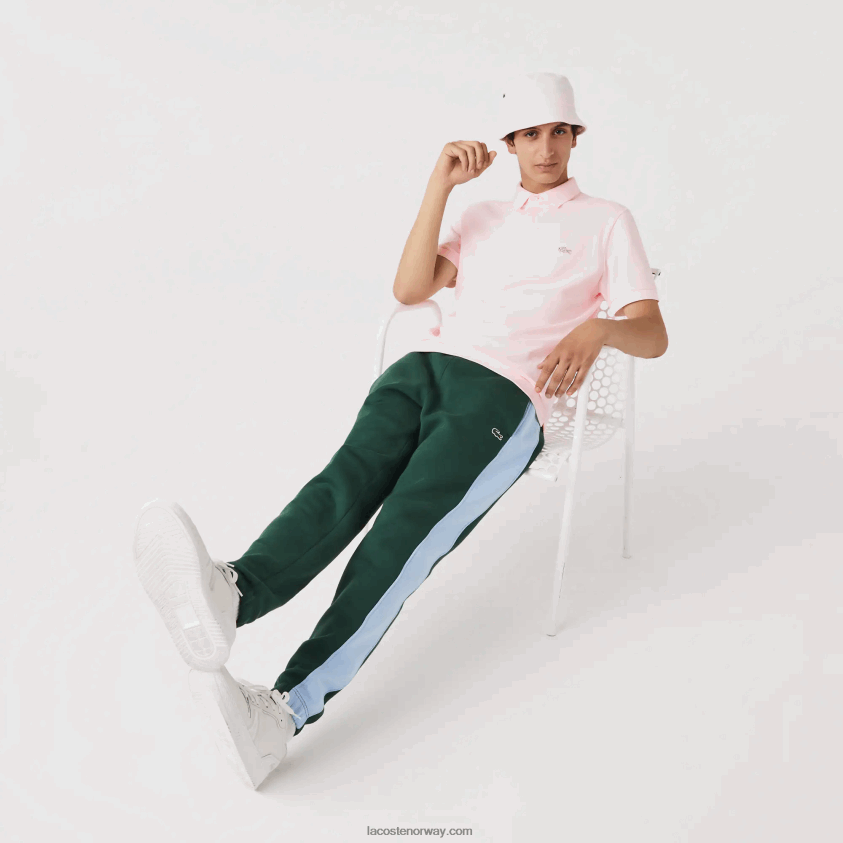 Lacoste smart paris stretch bomull pique polo 4J4X0T835 lys rosa t03 menn