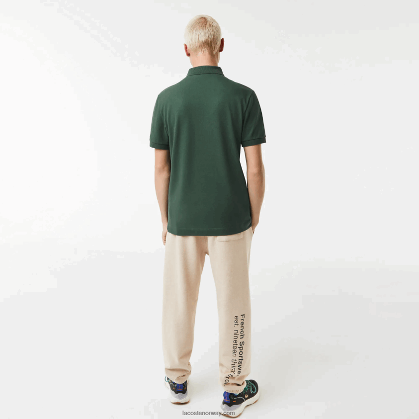 Lacoste smart paris stretch bomull pique polo 4J4X0T854 grønn 5hx menn