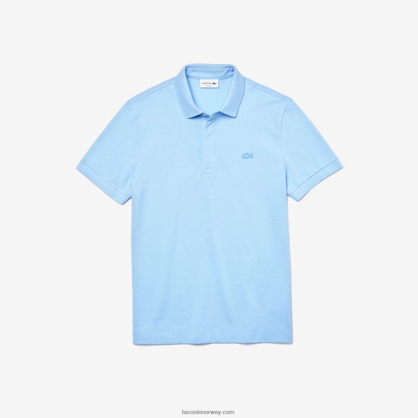Lacoste smart paris stretch bomull pique polo 4J4X0T857 blå hbp menn