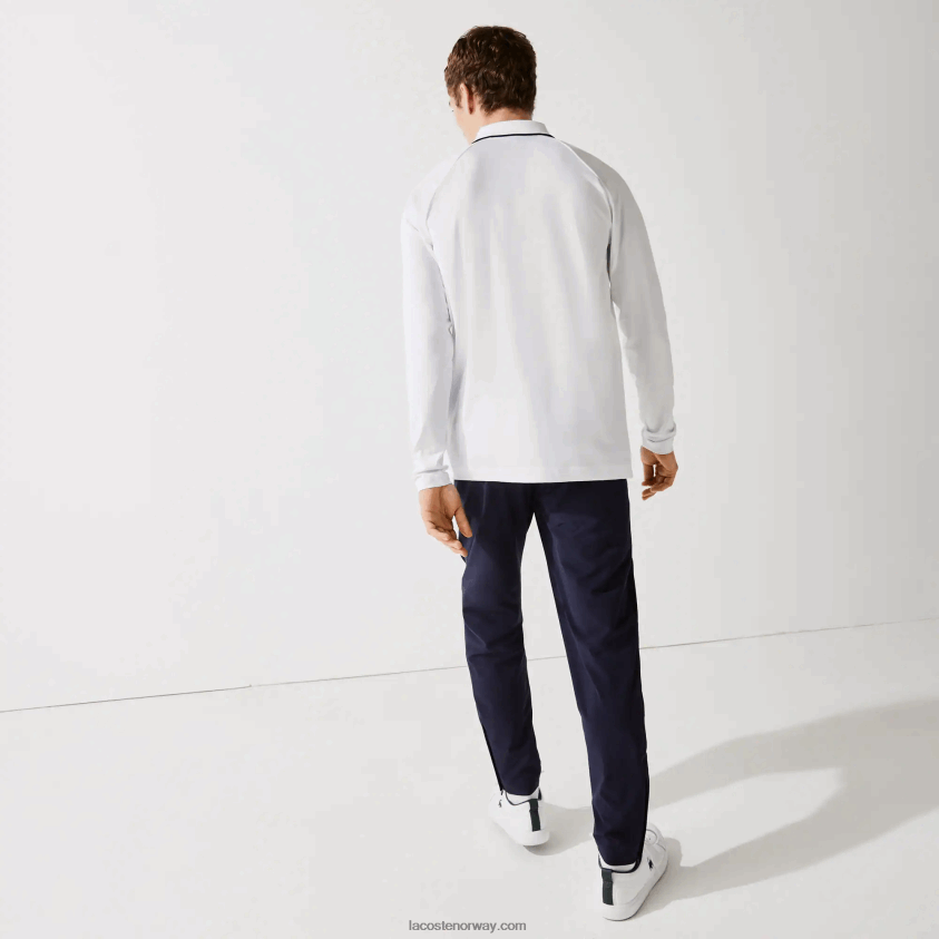 Lacoste sport pustende golfpolo 4J4X0T847 hvit marineblå 522 menn