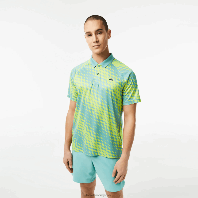 Lacoste tennis x novak djokovic fan versjon polo 4J4X0T111 mynte zli menn