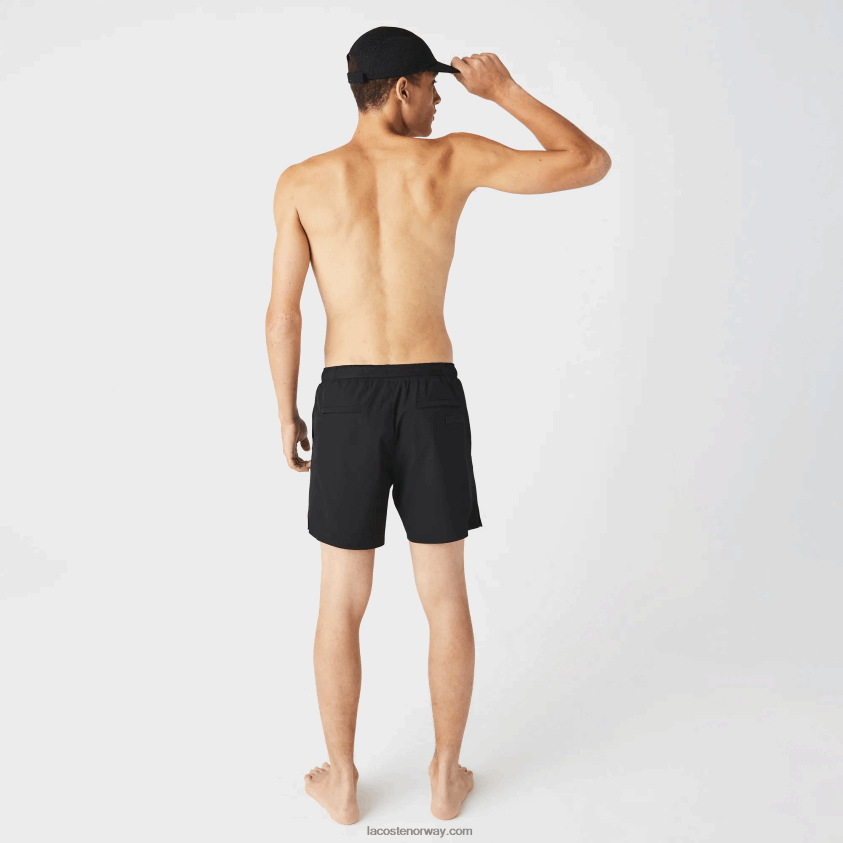 Lacoste lette badebukser 4J4X0T1681 svart 031 menn
